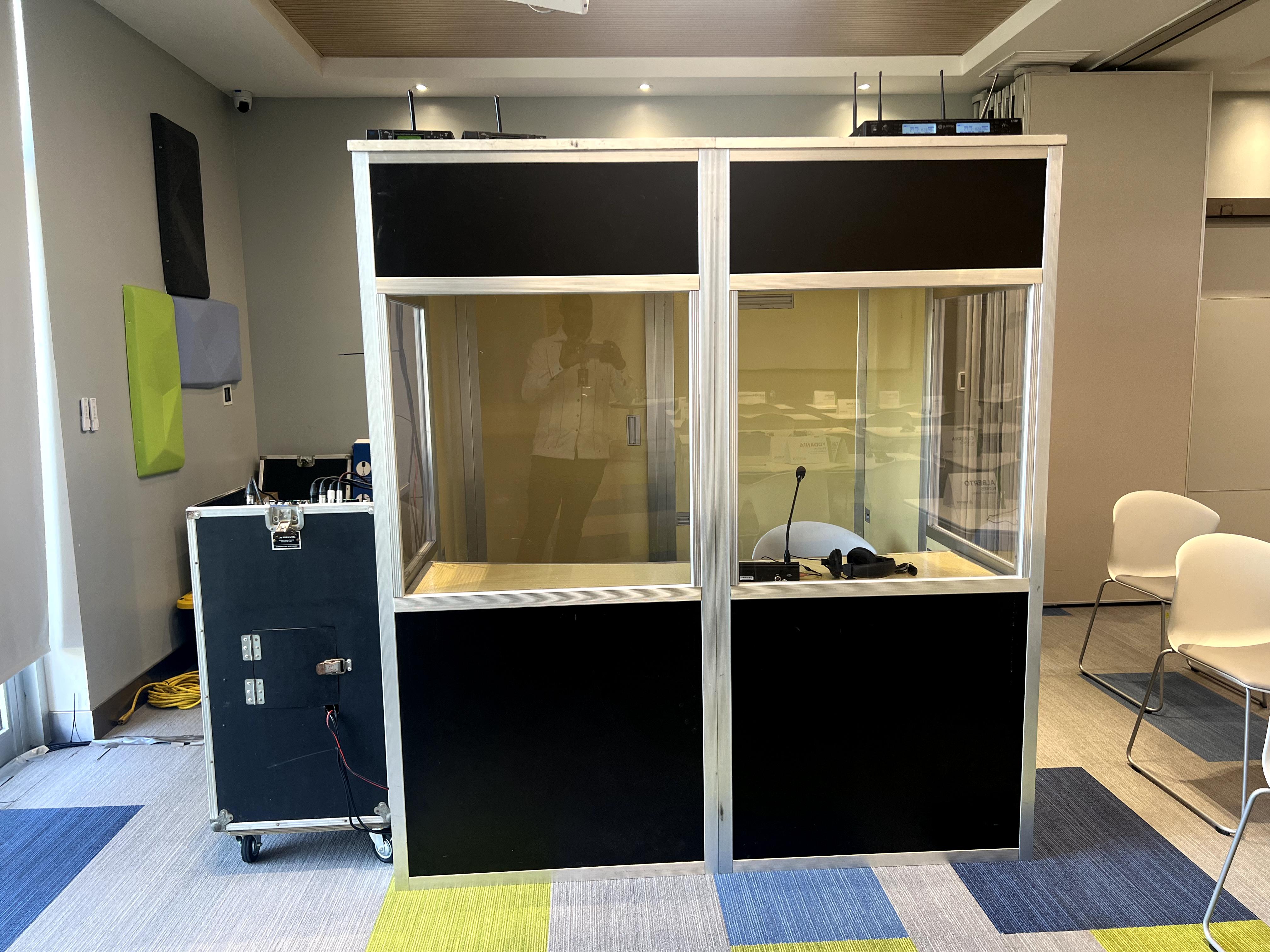 Equipos inalámbricos para interpretación simultánea en eventos
